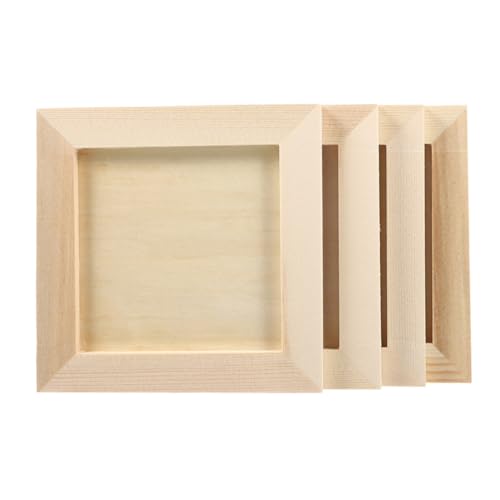 Holibanna 4 Stück Teiliges Holzrahmen Natürlicher Bastelrahmen für Glatte Oberfläche Vielseitig Einsetzbar für DIY und Malbilder Robustes Kiefernholz für Kreative Kunstprojekte Holibanna 4 Stück Teiliges Holzrahmen Natürlicher Bastelrahmen für Glatte Oberfläche Vielseitig Einsetzbar für DIY und Malbilder Robustes Kiefernholz für Kreative Kunstprojekte von Holibanna