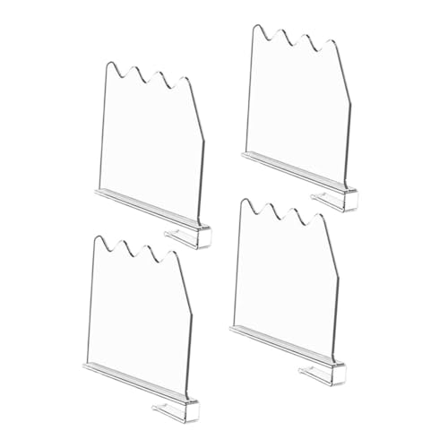 Holibanna 4 Stück Teiliges Regaltrenner für Transparente Trennwände für Holzregale Organizer für Handtaschen und Kleidung Platzsparend Installieren Holibanna 4 Stück Teiliges Regaltrenner für Transparente Trennwände für Holzregale Organizer für Handtaschen und Kleidung Platzsparend Installieren von Holibanna