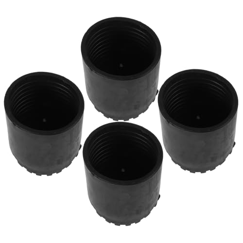 Holibanna 4 Stück Teiliges Rutschfeste Gummifüße für Leitern Langlebige Leiterfüße Schutzkappen Stoßdämpfende Leiterpolster für Teleskopleitern Leiterbeinschutz für Boden und Leitererhalt von Holibanna