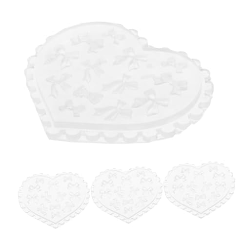 Holibanna 4 Stück Teiliges Schleifen Nagelkunst Silikonform Präzise Dekorative Nagelaccessoires Wiederverwendbare DIY Maniküre Schablonen für Salon und Zuhause Kompakt und Tragbar Holibanna 4 Stück Teiliges Schleifen Nagelkunst Silikonform Präzise Dekorative Nagelaccessoires Wiederverwendbare DIY Maniküre Schablonen für Salon und Zuhause Kompakt und Tragbar von Holibanna