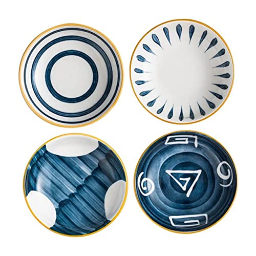 Holibanna 4 Stück Teiliges Set Kleine Keramik Dipschalen für Sojasauce und Gewürze Vielseitige Sushi Saucenschälchen für Party Familie Alltag Geeignet für Salz Essig Chili Wiederverwendbar Holibanna 4 Stück Teiliges Set Kleine Keramik Dipschalen für Sojasauce und Gewürze Vielseitige Sushi Saucenschälchen für Party Familie Alltag Geeignet für Salz Essig Chili Wiederverwendbar von Holibanna