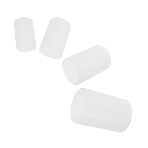 Holibanna 4 Stück Teiliges Silikon Zylinderform für DIY Kerzenherstellung mit Resin Wachs Gips Form für Duftkerzen Seife und Kunstprojekte Vielseitige Gießform für Handwerk von Holibanna