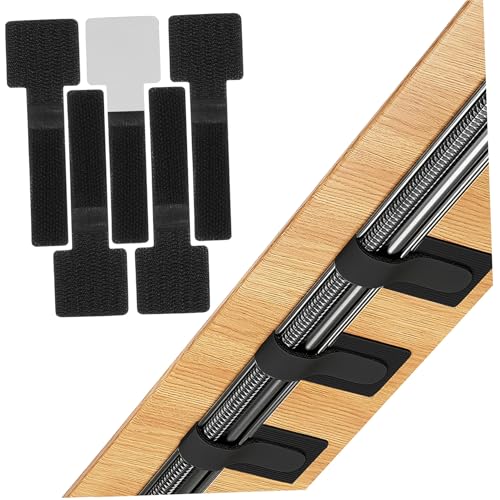 Holibanna 40 Stück Selbstklebende Kabelhalter Verstellbare Nylon kabelbinder für Kabelmanagement Schreibtisch Wiederverwendbarer Kabelorganizer für Büro und Haushalt Kabelbefestigung für von Holibanna