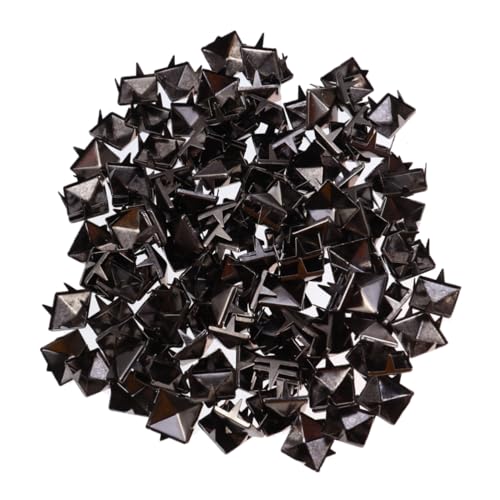 Holibanna 400 Stück Vierklauen Nieten DIY Metall Rivets für Kleidung Schuhe Taschen Dekoration Zubehör Robust Rostfrei Langlebig von Holibanna