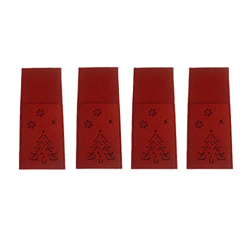 Holibanna 4Pcs Weihnachtsbesteck Besteckhalter Taschen Messer Löffel Taschen Weihnachten Abendessen Geschirr Partydekorationen Holibanna 4Pcs Weihnachtsbesteck Besteckhalter Taschen Messer Löffel Taschen Weihnachten Abendessen Geschirr Partydekorationen von Holibanna