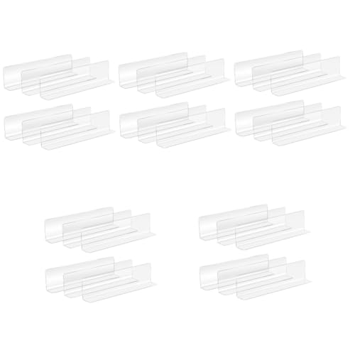 Holibanna 5 Sätze L-förmiges Isolationsbrett Markt Teiler Klein Klar Stapelbar Transparente Schrank-Organizer-trennwand Geldbeutel-Organizer-aufbewahrung Plastik 6 Stück * 5 Holibanna 5 Sätze L-förmiges Isolationsbrett Markt Teiler Klein Klar Stapelbar Transparente Schrank-Organizer-trennwand Geldbeutel-Organizer-aufbewahrung Plastik 6 Stück * 5 von Holibanna