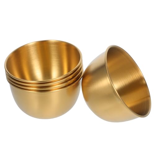 Holibanna 5 Stück Teiliges Dip Schälchen Stapelbar Robust Vielseitig für Saucen Gewürze Ketchup Bbq Chili Honig Senf Servierschalen für Küche und Tisch Holibanna 5 Stück Teiliges Dip Schälchen Stapelbar Robust Vielseitig für Saucen Gewürze Ketchup Bbq Chili Honig Senf Servierschalen für Küche und Tisch von Holibanna