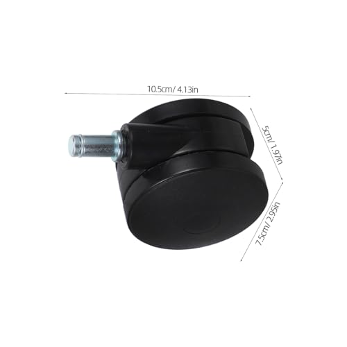 Holibanna 5 Stück Teiliges Nylon Möbelrollen Schwenkbar Leise Bürostuhl Ersatzrollen für Schreibtisch und Hartboden Einfache Montage Möbelgleiter Holibanna 5 Stück Teiliges Nylon Möbelrollen Schwenkbar Leise Bürostuhl Ersatzrollen für Schreibtisch und Hartboden Einfache Montage Möbelgleiter von Holibanna