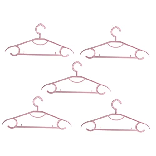 Holibanna 5 Stück Teiliges Rutschfester Kunststoff Kleiderbügel mit Breiter Schulter Multifunktional für Haushalt Garderobe Kleiderständer Langlebig und Platzsparend Rosa Holibanna 5 Stück Teiliges Rutschfester Kunststoff Kleiderbügel mit Breiter Schulter Multifunktional für Haushalt Garderobe Kleiderständer Langlebig und Platzsparend Rosa von Holibanna
