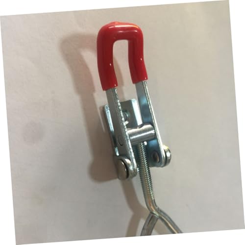 Holibanna 5 Stück Teiliges Verstellbare Metall türriegel Klemmen mit Kunststoffgriff Robuste Hebelverschlüsse für Schrank Kiste Tür Einfache Montage für Werkstatt Büro Alltag von Holibanna