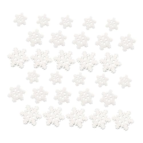 Holibanna 50 Stück Kleiner Schneeflocken Ornament Kunstharz für Weihnachtsdekoration Selbstgemacht Bastelverzierungen Langlebig für Winterpartys Kreative Holibanna 50 Stück Kleiner Schneeflocken Ornament Kunstharz für Weihnachtsdekoration Selbstgemacht Bastelverzierungen Langlebig für Winterpartys Kreative von Holibanna