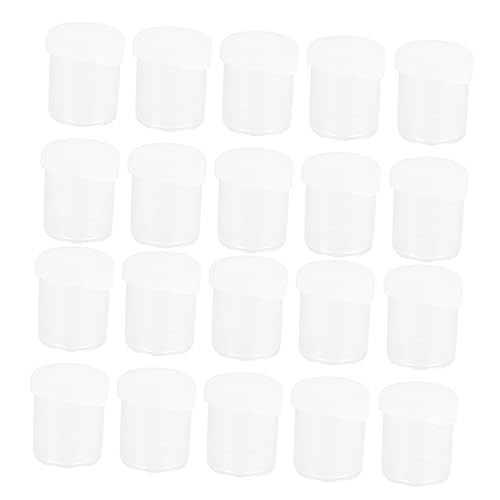 Holibanna 50 Stück Teiliges Mini Aufbewahrungsboxen Rundes Pigmentbehälter mit Fest Schließendem Deckel Transparenter Mini Behälter für Perlen Farbe Nagelkunst Bastelbedarf für Kunst und Holibanna 50 Stück Teiliges Mini Aufbewahrungsboxen Rundes Pigmentbehälter mit Fest Schließendem Deckel Transparenter Mini Behälter für Perlen Farbe Nagelkunst Bastelbedarf für Kunst und von Holibanna