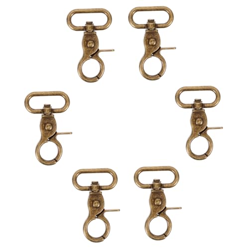 Holibanna 6 Stück Hardware-Haken Verschlüsse Karabiner Drehschütze Schlüssel Abzug schwenkbare Clips Drehverschluss-Clips Hardware zur Herstellung von Geldbörsen Auslösehaken Zinklegierung Holibanna 6 Stück Hardware-Haken Verschlüsse Karabiner Drehschütze Schlüssel Abzug schwenkbare Clips Drehverschluss-Clips Hardware zur Herstellung von Geldbörsen Auslösehaken Zinklegierung von Holibanna