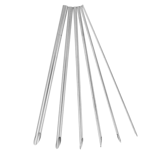 Holibanna 6 Stück Teiliges Edelstahl Keramik Lochstanzer Kleines Rundes Punch Tool für Töpferarbeiten Teekannen DIY Handgefertigte Langlebig Robust von Holibanna