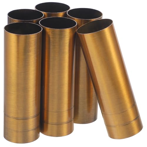 Holibanna 6 Stück Teiliges Kronleuchter Lampenfassung Schutzkappen aus Robustem Eisen Langlebige Lampenhülsen Dekorative Lampenfassung Hüllen für Deckenleuchte und Pendelleuchte Passend Holibanna 6 Stück Teiliges Kronleuchter Lampenfassung Schutzkappen aus Robustem Eisen Langlebige Lampenhülsen Dekorative Lampenfassung Hüllen für Deckenleuchte und Pendelleuchte Passend von Holibanna