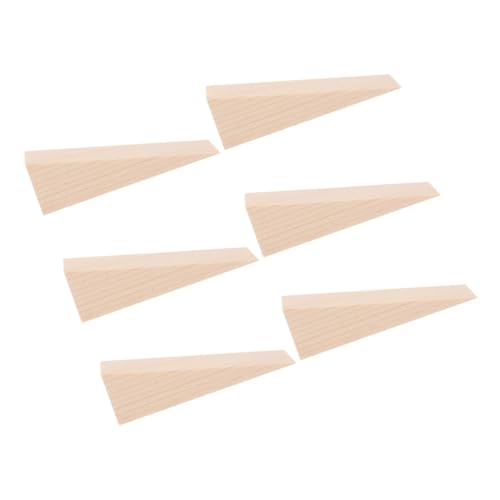 Holibanna 6 Stück Teiliges aus Holzkeilen Rutschfeste Türstopper aus Holz für im Zuhause und Büro Vielseitig Einsetzbar und Langlebig für Verschiedene Anwendungen Holibanna 6 Stück Teiliges aus Holzkeilen Rutschfeste Türstopper aus Holz für im Zuhause und Büro Vielseitig Einsetzbar und Langlebig für Verschiedene Anwendungen von Holibanna