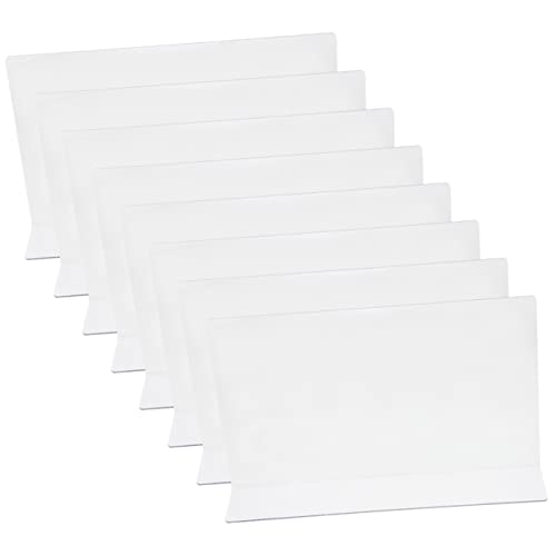 Holibanna 8stücke Klar Kunststoff Regal Teiler Schrank Regalteiler Durchsichtig Für Ordnungssystem Trennwand Regaltrenner Separator Für Schränke Und Regale von Holibanna