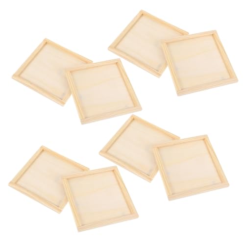Holibanna 8 Stück Teiliges DIY Holz Bilderrahmen Mittlere Quadratische Holzrahmen zum Bemalen Originelles Bastelset für Junge Mädchen Leichtes Tragbares Naturholzrahmen für Foto Tonkunst Holibanna 8 Stück Teiliges DIY Holz Bilderrahmen Mittlere Quadratische Holzrahmen zum Bemalen Originelles Bastelset für Junge Mädchen Leichtes Tragbares Naturholzrahmen für Foto Tonkunst von Holibanna