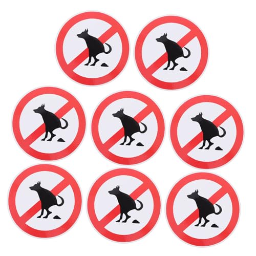 Holibanna 8 Stück Teiliges No Dog Poop Warnschild für Garten und Öffentliche Bereiche Selbstklebende Auffällige Hundeverbot Aufkleber für Saubere Grünflächen und Öffentliche Plätze Holibanna 8 Stück Teiliges No Dog Poop Warnschild für Garten und Öffentliche Bereiche Selbstklebende Auffällige Hundeverbot Aufkleber für Saubere Grünflächen und Öffentliche Plätze von Holibanna
