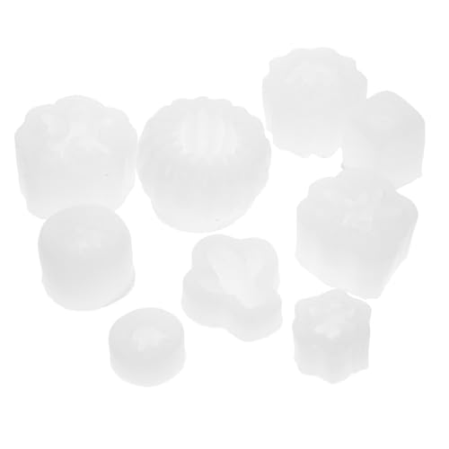 Holibanna 9 Stück Teiliges Kaktus Sukkulenten Silikonform Flexible Kerzen Seifenform für Handgemachte Duftkerzen Wiederverwendbar Leicht zu Reinigen für DIY Geschenke und Dekorationen von Holibanna