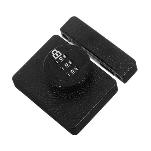 Holibanna Bifold Türschloss Zahlenschloss für Schranktüren Mechanisches Schlüsselloses Kombinationsschloss Geeignet für Schiebetüren und Klapptüren Dunkles Passwortschloss für Schränke und von Holibanna