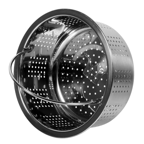 Holibanna Dampfkorb Aus Für Topf Dampfgarergestell Für Töpfe Wiederverwendbarer Metalldampfkorb Mit Griff Geeignet Für Reiskocher Und Elektroherde Zum Dämpfen Von Gemüse Und Anderen von Holibanna
