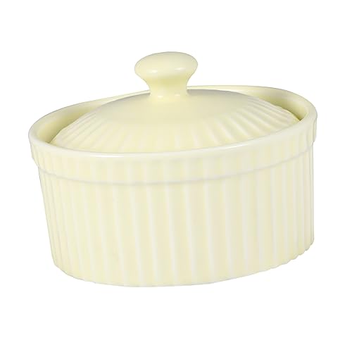 Holibanna Dessertschale Dessertbecher Schüsseln Backschalen kleines backen Auflaufförmchen ofenfest Puddingbecher mit Deckel Tasse Dessert Auflaufförmchen backen kleine Servierschüssel Gelb Holibanna Dessertschale Dessertbecher Schüsseln Backschalen kleines backen Auflaufförmchen ofenfest Puddingbecher mit Deckel Tasse Dessert Auflaufförmchen backen kleine Servierschüssel Gelb von Holibanna