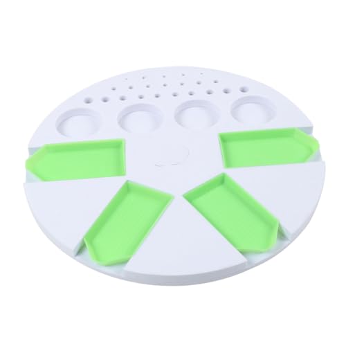 Holibanna Diamantmalerei Zubehör Aufbewahrungstablett mit Grünen Schalen Weißer DIY Strassstein Organizer für Stifte und Strassgläser Leichtes Kompakt Tablett für Anfänger und Profis Holibanna Diamantmalerei Zubehör Aufbewahrungstablett mit Grünen Schalen Weißer DIY Strassstein Organizer für Stifte und Strassgläser Leichtes Kompakt Tablett für Anfänger und Profis von Holibanna
