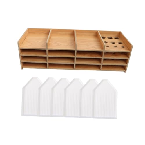 Holibanna Diamond Art Werkzeug Organizer Lagiges Aufbewahrungs Tablett für Diamond Embroidery Langlebig Tragbar Multifunktional für Bastelzubehör und Kleine Kunsthandwerksartikel Holibanna Diamond Art Werkzeug Organizer Lagiges Aufbewahrungs Tablett für Diamond Embroidery Langlebig Tragbar Multifunktional für Bastelzubehör und Kleine Kunsthandwerksartikel von Holibanna