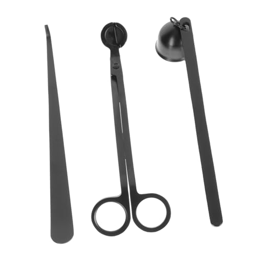 Holibanna Edelstahl Kerzendocht mit Langem Griff Kerzenlöscher und Dochtschneider Set Präzises Dochtkürzen für Sauberes Rauchfreies Brennen Praktisches Kerzenzubehör Holibanna Edelstahl Kerzendocht mit Langem Griff Kerzenlöscher und Dochtschneider Set Präzises Dochtkürzen für Sauberes Rauchfreies Brennen Praktisches Kerzenzubehör von Holibanna