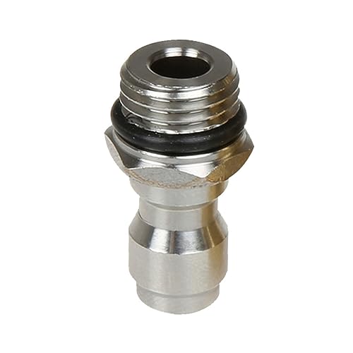 Holibanna Edelstahl Schnellkupplung Adapter für Hochdruckreiniger Wasseranschluss Außengewinde Robustes Kupplungsset für Gartenschlauch und Reinigungsgeräte von Holibanna
