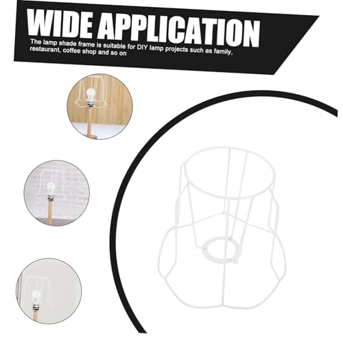 Holibanna Eisen Lampenschirm Rahmen DIY Lampenschirm Halter aus Langlebigem Eisen Draht Stabiler Lampenschirmhalter für Tischleuchte Stehlampe und Deckenleuchte Einfache Montage Modernes Holibanna Eisen Lampenschirm Rahmen DIY Lampenschirm Halter aus Langlebigem Eisen Draht Stabiler Lampenschirmhalter für Tischleuchte Stehlampe und Deckenleuchte Einfache Montage Modernes von Holibanna