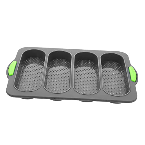 Holibanna Fach Silikon Brotbackform Antihaft Mehrfach Backform für Zuhause Bäckerei Backblech Hitzebeständig Bpa Frei Multifunktionale Küchenform für Brot Kuchen von Holibanna