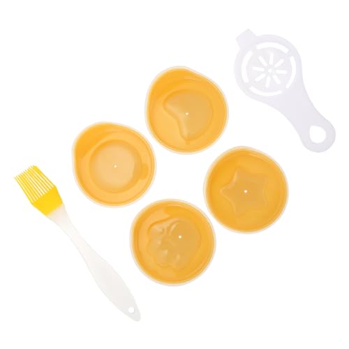 Holibanna Gelbe Gedämpfte Kuchenform aus Lebensmittelechtem Vielseitige Backform für Eier Pudding Jelly Leicht Robust Spülmaschinenfest für DIY Desserts und Küchenzubehör von Holibanna