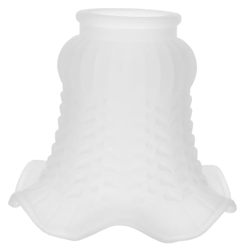 Holibanna Glas Lampenschirm Ersatzschirm für Pendelleuchte Transparente Glaslampe mit Dekorativem Design Einfach Austauschbar für Wohnzimmerbeleuchtung und Hängelampen Robust und von Holibanna