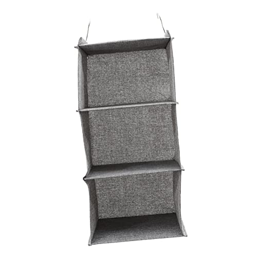 Holibanna Hängeschrank Organizer Lagig Faltbarer Kleiderorganisator für Platzsparende Aufbewahrung zur Optimalen Sortierung von Kleidung und Accessoires im Schrank von Holibanna