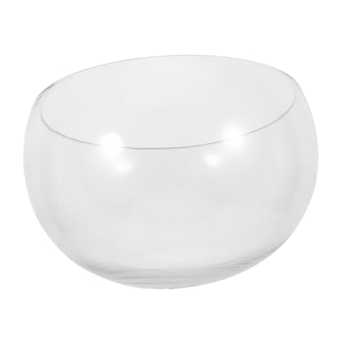 Holibanna Halbrunder Glasblumentopf Für Sukkulenten Transparente Hydroponik-vase Für Und Schreibtisch Dekorationsgefäß Für Zuhause von Holibanna