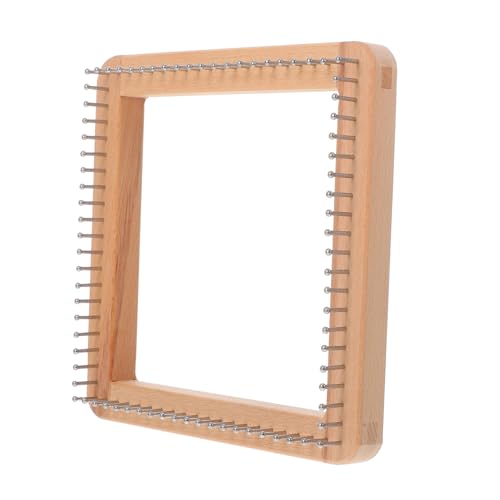 Holibanna Holz Strickwebstuhl Quadratisch DIY Mini Webbrett Zum Stricken Hüte Schals Tücher Basteln Handarbeiten Strickwerkzeug Für Anfänger Und Profis Holibanna Holz Strickwebstuhl Quadratisch DIY Mini Webbrett Zum Stricken Hüte Schals Tücher Basteln Handarbeiten Strickwerkzeug Für Anfänger Und Profis von Holibanna