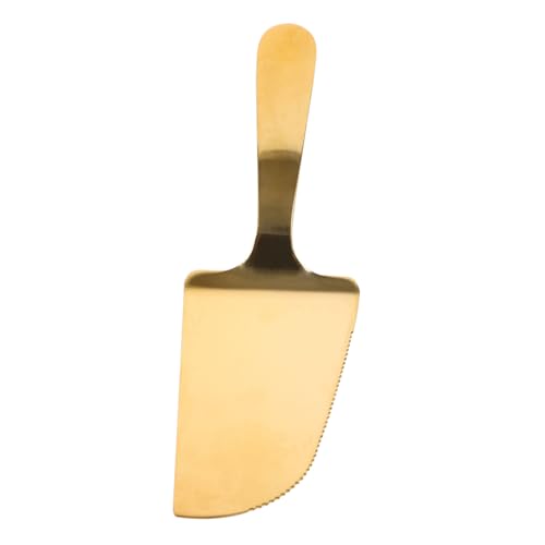 Holibanna Hochwertige Kuchenschaufel mit Gezahntem Rand Multifunktionales Backzubehör für Kuchen und Pizzastücke Stilvolles Goldfarbenes Servierwerkzeug für Festliche Anlässe Holibanna Hochwertige Kuchenschaufel mit Gezahntem Rand Multifunktionales Backzubehör für Kuchen und Pizzastücke Stilvolles Goldfarbenes Servierwerkzeug für Festliche Anlässe von Holibanna