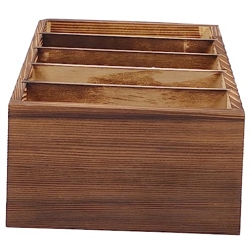 Holibanna Holz Aufbewahrungsbox mit Fächern Rustikaler Telefon Organizer für Büro Schule Tisch Management Box für Ordentliche Ablage und Schnelles Schlichtes Design Holibanna Holz Aufbewahrungsbox mit Fächern Rustikaler Telefon Organizer für Büro Schule Tisch Management Box für Ordentliche Ablage und Schnelles Schlichtes Design von Holibanna
