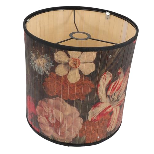 Holibanna Holz Lampenschirm Deckenleuchte Vintage Pendelleuchte Weichstrahlend Robust Für Wohnzimmer Büro Restaurant Hotel von Holibanna