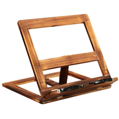Holibanna Holz Leseständer für Bücher und Tablets Tragbarer Leichter Lesehalter zur Myopie Prävention für Zuhause Büro Bibliothek und Carbon Gebürstetes Design Holibanna Holz Leseständer für Bücher und Tablets Tragbarer Leichter Lesehalter zur Myopie Prävention für Zuhause Büro Bibliothek und Carbon Gebürstetes Design von Holibanna