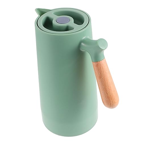 Holibanna Kleine Isolierkanne mit Innenbehälter Thermosflasche für Haushalt Auslaufsicher Großer Fassungsvermögen Holzgriff für Komfortables Einhandgießen Langlebig und Leicht zu Reinigen Holibanna Kleine Isolierkanne mit Innenbehälter Thermosflasche für Haushalt Auslaufsicher Großer Fassungsvermögen Holzgriff für Komfortables Einhandgießen Langlebig und Leicht zu Reinigen von Holibanna