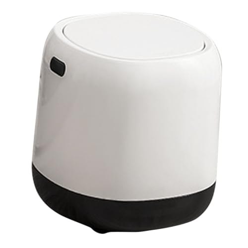 Holibanna Kleiner Abfalleimer mit Deckel Mülleimer für Büro und Zuhause Praktischer Papierkorb für Schreibtisch für Abfälle und Kleinteile Holibanna Kleiner Abfalleimer mit Deckel Mülleimer für Büro und Zuhause Praktischer Papierkorb für Schreibtisch für Abfälle und Kleinteile von Holibanna