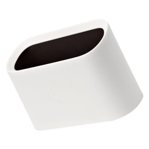 Holibanna Kleiner Tischmülleimer mit Abnehmbarem Deckel Stabiler Desktop Abfalleimer für Büro Wohnzimmer Schlafzimmer Eleganter Mini Schreibtisch Mülleimer Vielseitig und Platzsparend von Holibanna