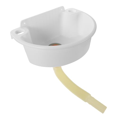 Holibanna Kompaktes Mini-wandwaschbecken Platzsparendes Halbrundes Kunststoff-waschbecken Schmaler Wand-waschtisch ohne Bohren für Kleine Badezimmer Gäste-wc Balkone und Wohnmobile Holibanna Kompaktes Mini-wandwaschbecken Platzsparendes Halbrundes Kunststoff-waschbecken Schmaler Wand-waschtisch ohne Bohren für Kleine Badezimmer Gäste-wc Balkone und Wohnmobile von Holibanna