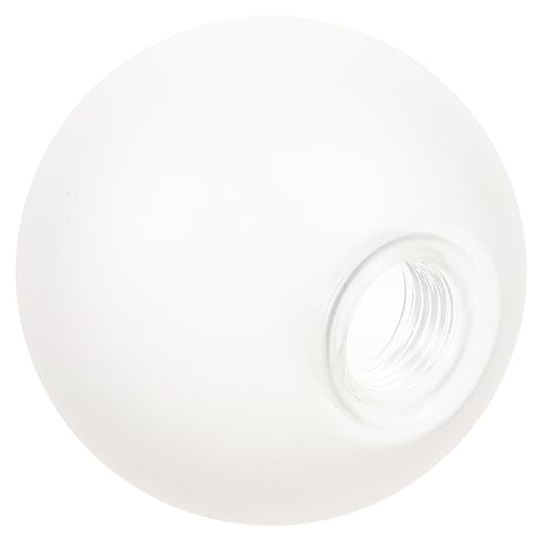 Holibanna Kugel Lampenschirm Ersatzglas Opal Glasschirm G9 Ersatzschirm 80mm Lichthöhle Lampen Abdeckung für Lichterkette Hängelampe Pendelleuchte Deckenlampe Wandlampe Wohnkultur Weiß von Holibanna