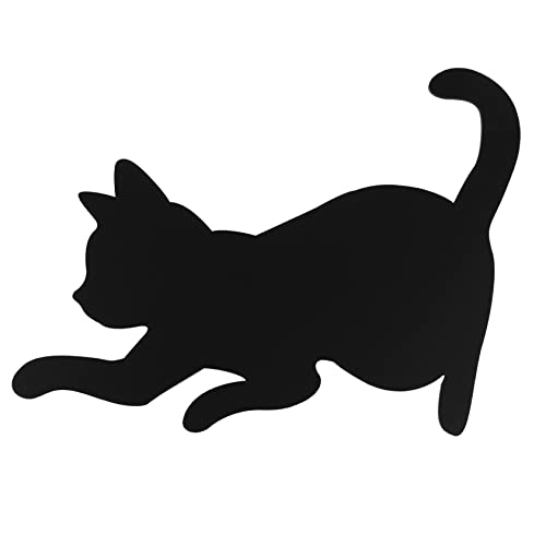 Holibanna LED Katzen Wandlampe mit Licht und Sprachsensor Energiesparende Sichere Nachtlicht Automatische Steuerung Dekorative Katzenlampe für Kinderzimmer und Flur von Holibanna