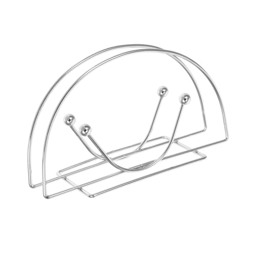 Holibanna Metall Serviettenhalter Für Küchentheken Halbkreis Papier Serviettenständer Rustikaler Servietten Organizer Dekorativer Napkin Holder Holibanna Metall Serviettenhalter Für Küchentheken Halbkreis Papier Serviettenständer Rustikaler Servietten Organizer Dekorativer Napkin Holder von Holibanna