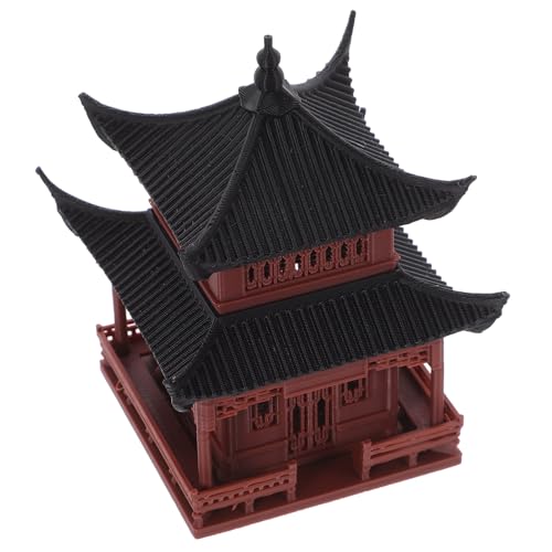 Holibanna Aquarium-landschaftsornament Japanisches Pavillon-Modell Mini-Dekoration Für Aquarium Und Tisch Bonsai-schmuck Mikro-Garten-Statue Ornament Für Fisch Und Schmucktank von Holibanna